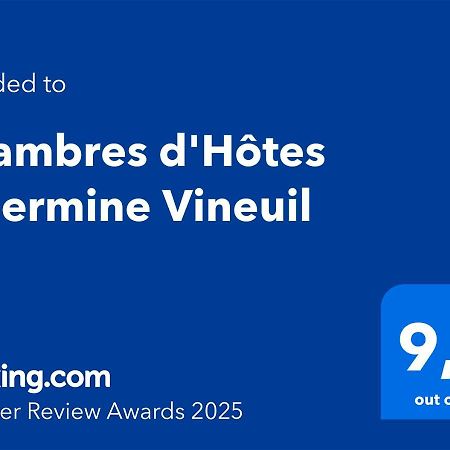 Chambres D'Hotes L'Hermine Vineuil Vineuil  Exterior photo